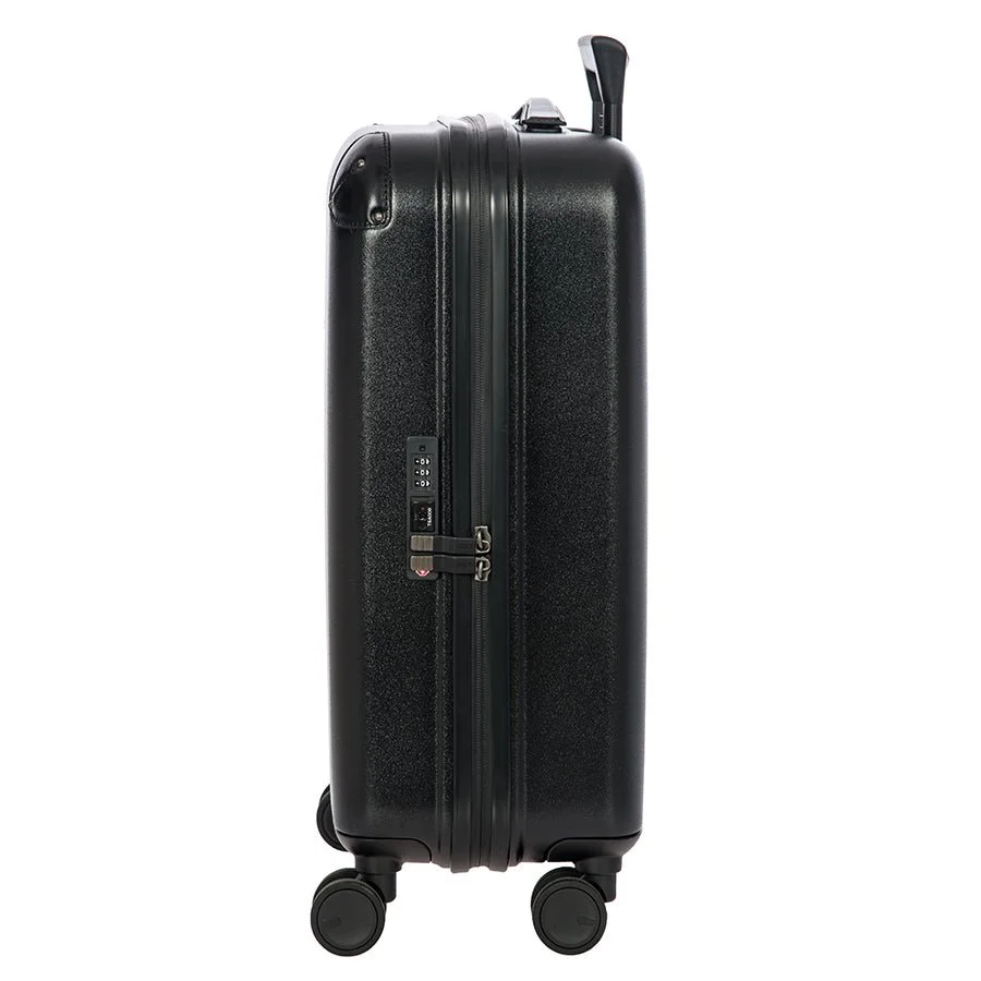 Bric's Amalfi Hardside Carry-On in Black/Black (BAQ08351.909), view 4