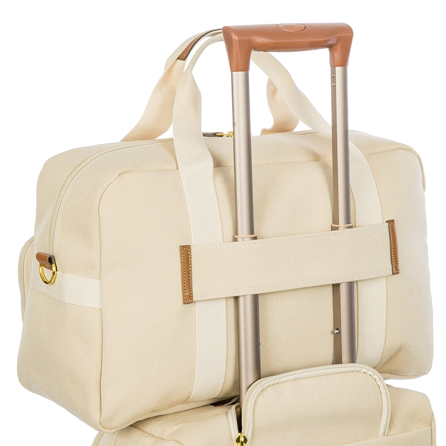 Bric's Volterra Trama Boarding Duffle in Cappuccino (BOE42192.493), view 3
