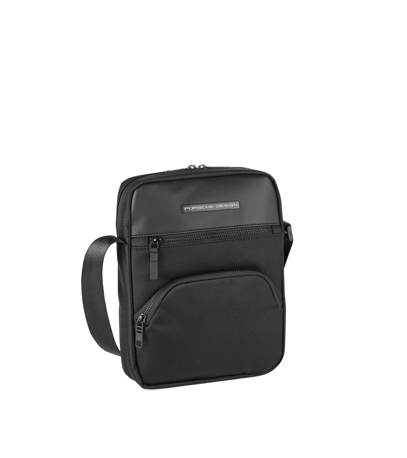 Porsche Design Voyager Nylon Shoulder Bag L in Black (OVY01526.001), view 1