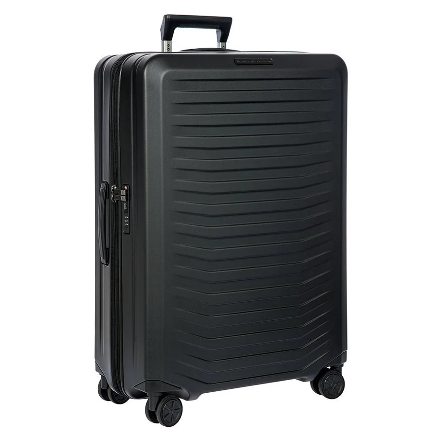 Porsche Design Roadster Hardcase Spinner Checked in Matte Black (ORS06503.009), view 2