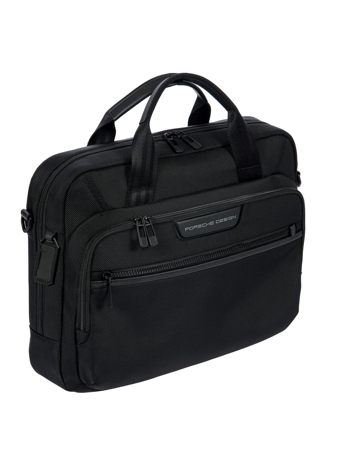 Porsche Design Roadster Nylon Evo Briefcase in Black (ONW11554.001), view 2