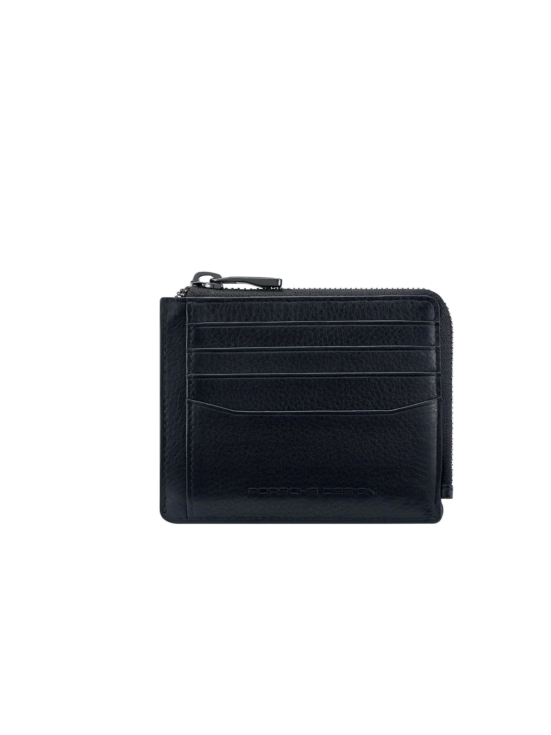 Porsche Design Leather Wallet 11 with Zip in Black (OSO09921.001), view 1