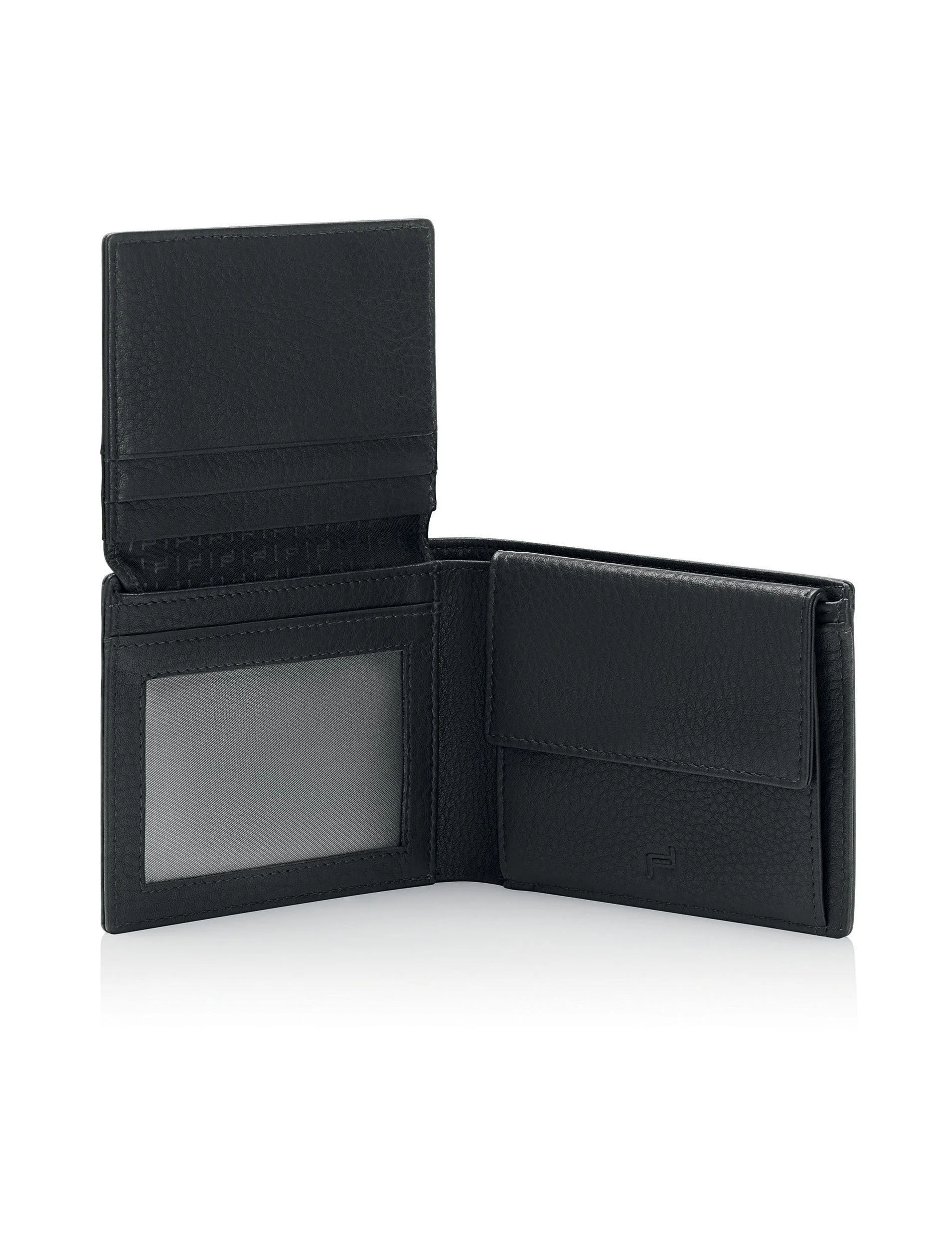 Porsche Design Vertical Wallet 5 in Black (OSO09906.001), view 4