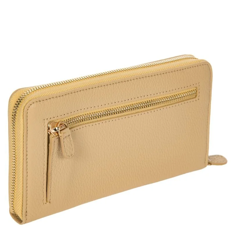 Bric's Gondola Verbena Zip-Around Wallet in Avana (BWC09601.220), view 6