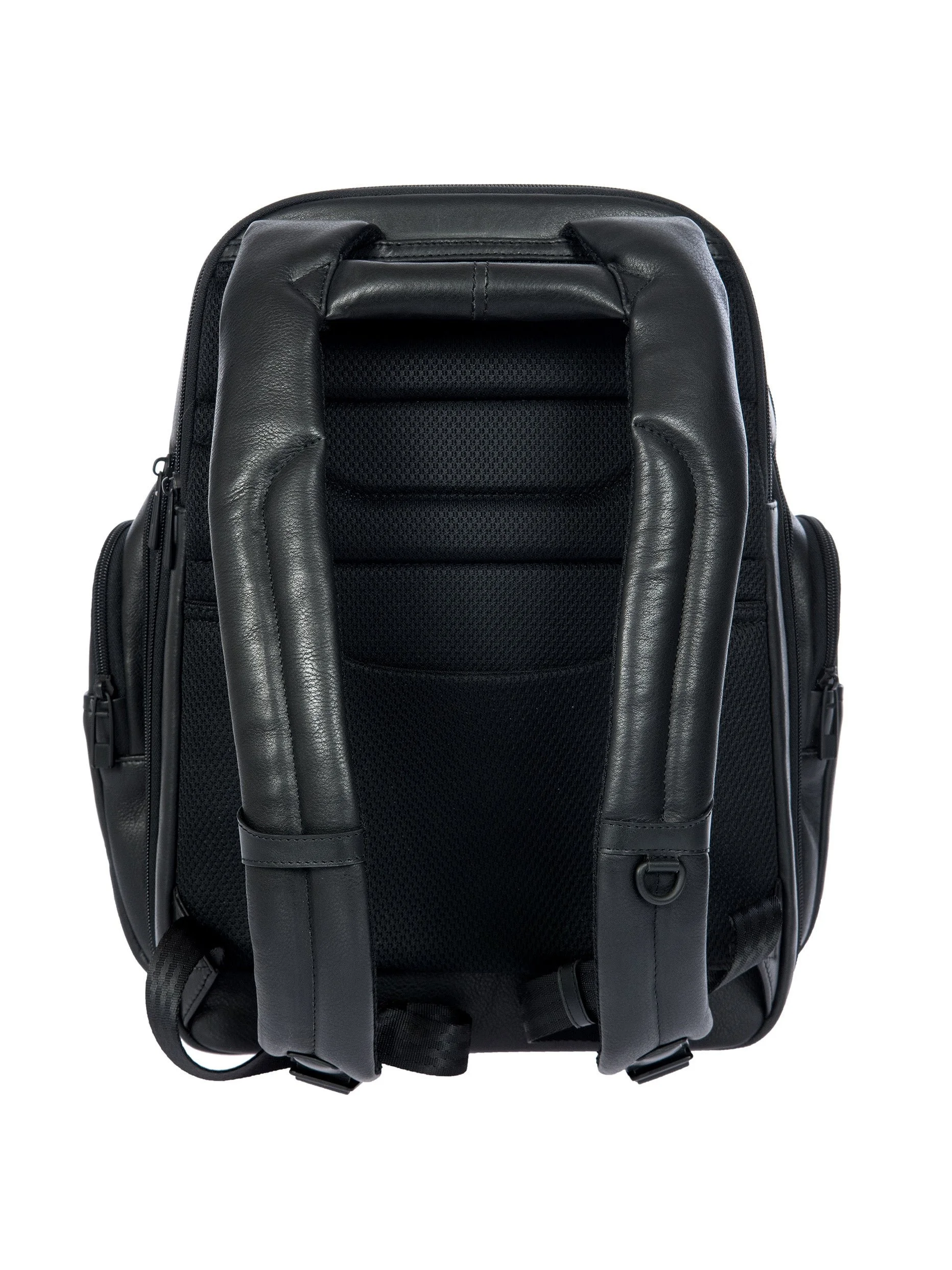 Porsche Design Roadster Leather Evo Backpack M in Black (OLH01632.001), view 3
