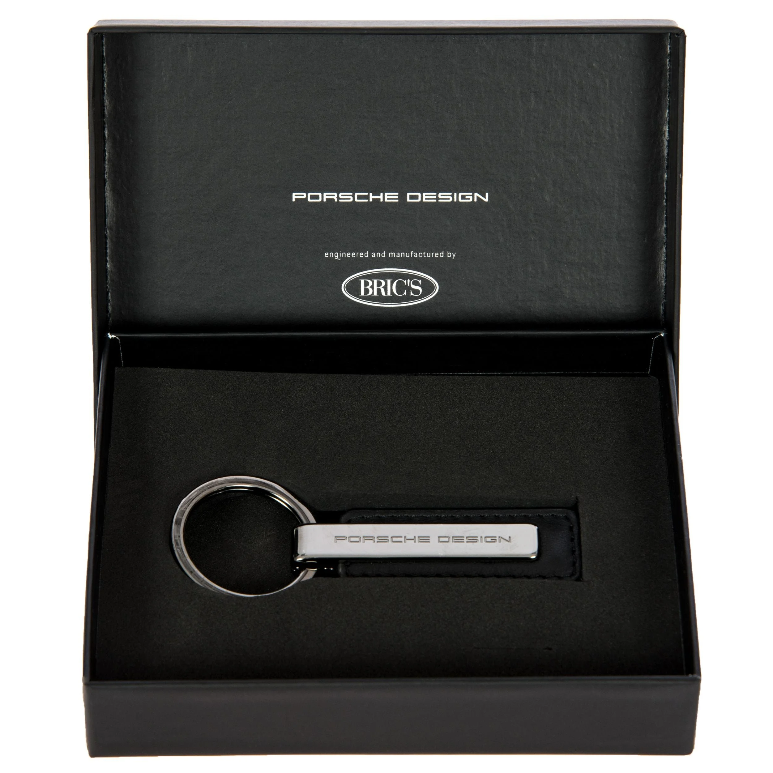 Porsche Design Metal Bar Key Ring in Black (OKY08801.001), view 5