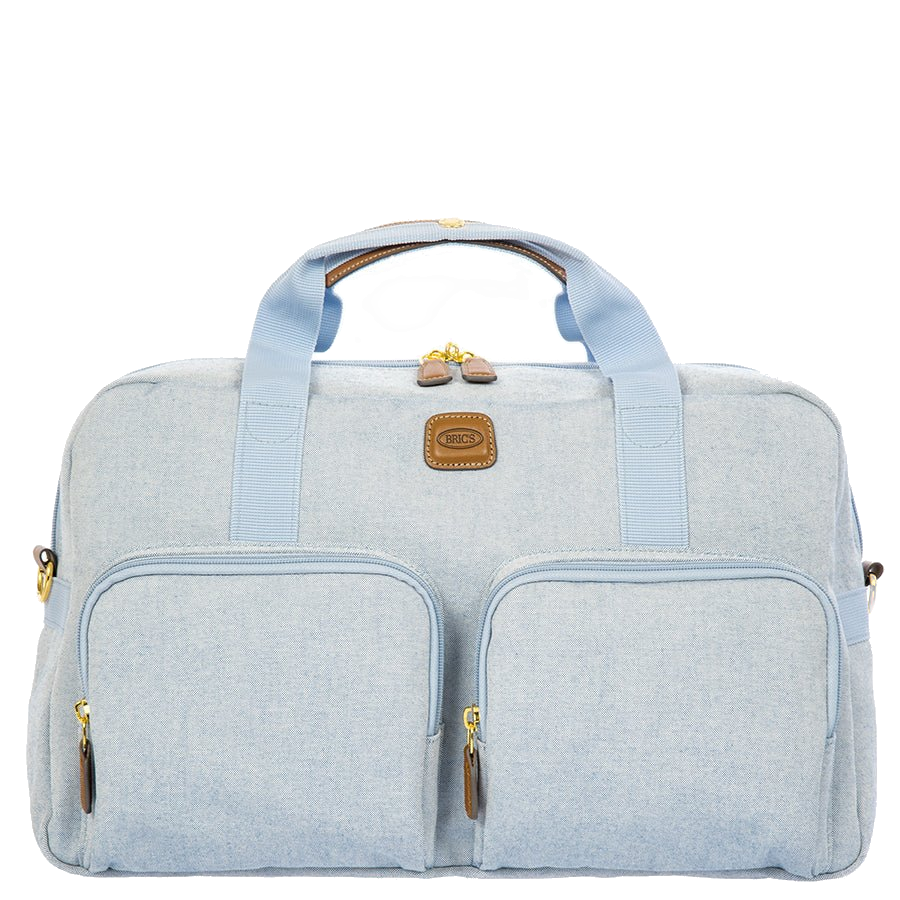 Bric's Volterra Trama Boarding Duffle in Ocean (BOE42192.050), view 1