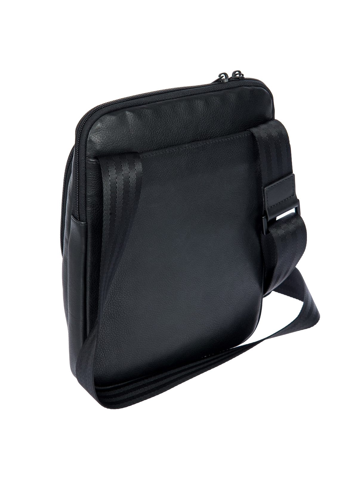 Porsche Design Roadster Leather Evo Shoulder Bag S in Black (OLH01541.001), view 3