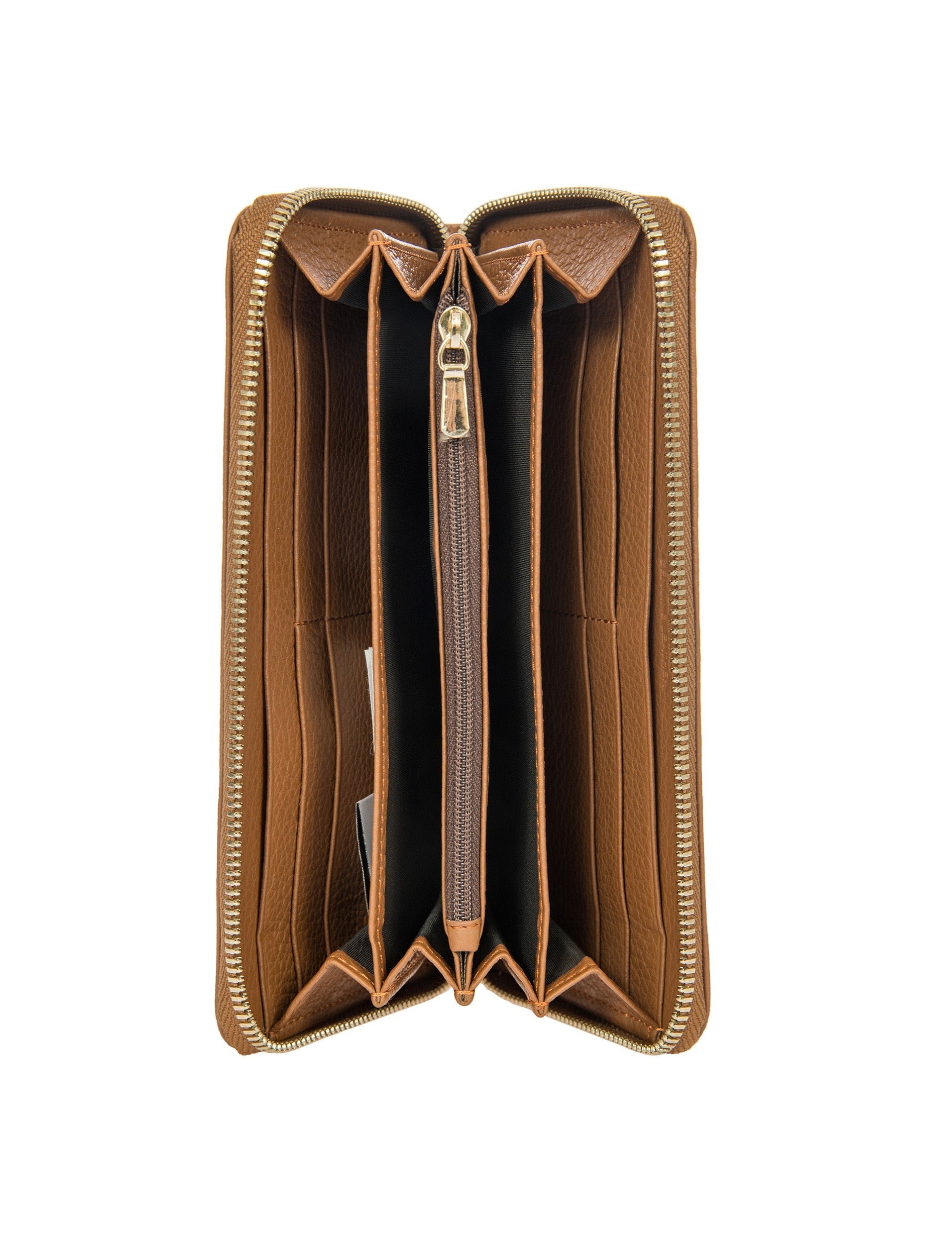 Bric's Gondola Verbena Zip-Around Wallet in Cuoio (BWC09601.098), view 6