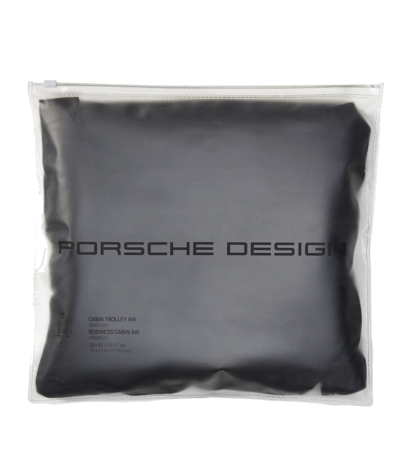 Porsche Design Trolley Hard Cover Trunk M in Black (OAC00605.001), view 2