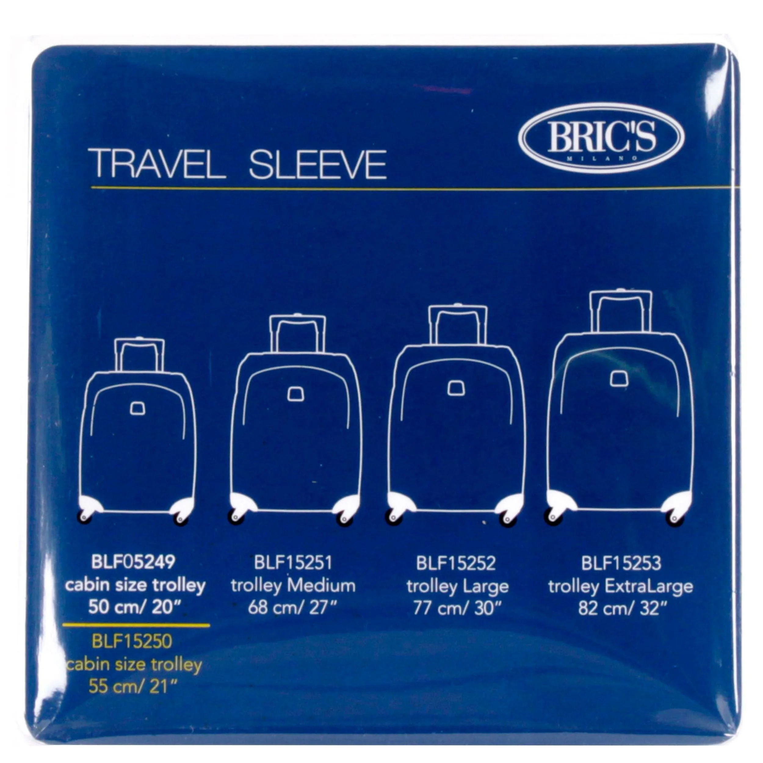 Bric's Life and Life Pelle Clear Luggage Cover in Clear (BAC00931.999), view 1
