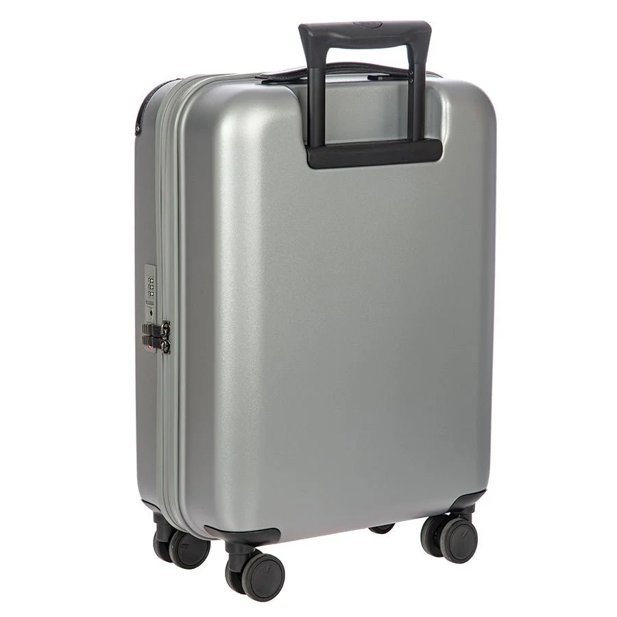 Bric's Amalfi Hardside Carry-On in Silver/Black (BAQ08351.211), view 3