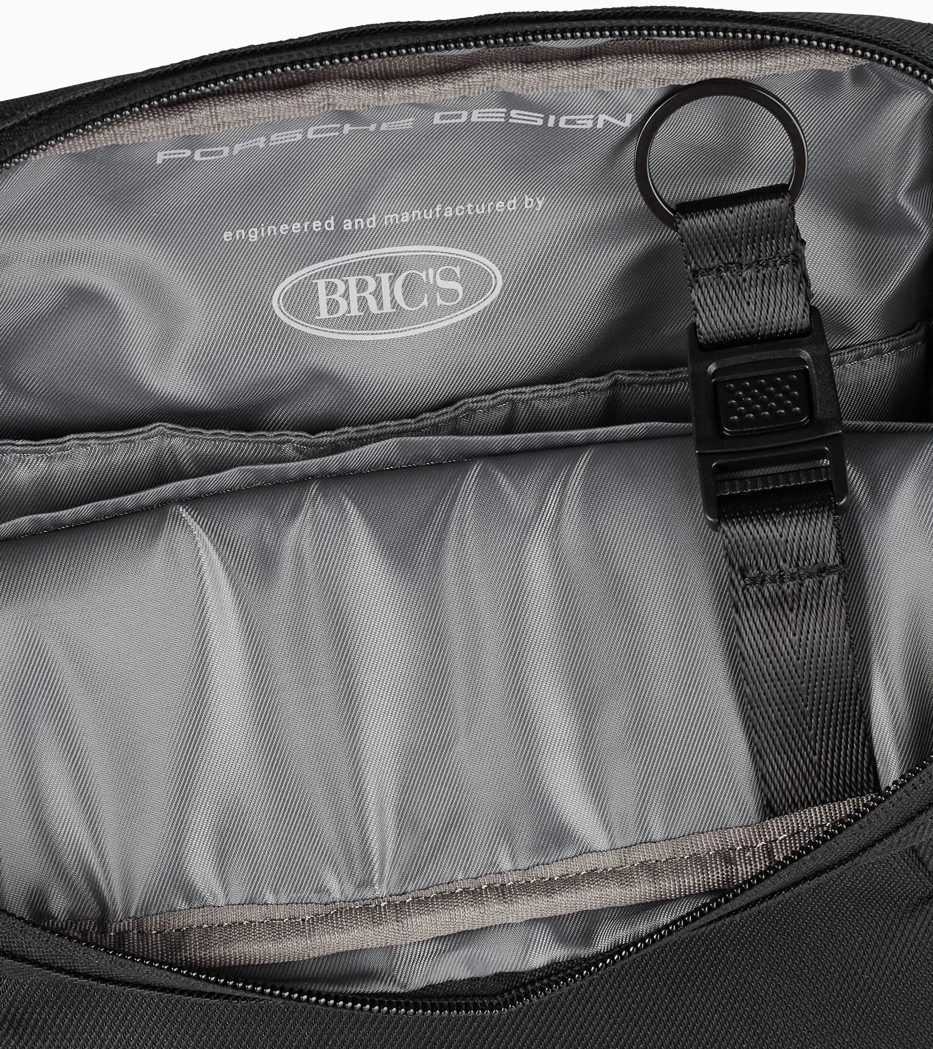Porsche Design Voyager Nylon Shoulder Bag L in Black (OVY01526.001), view 3