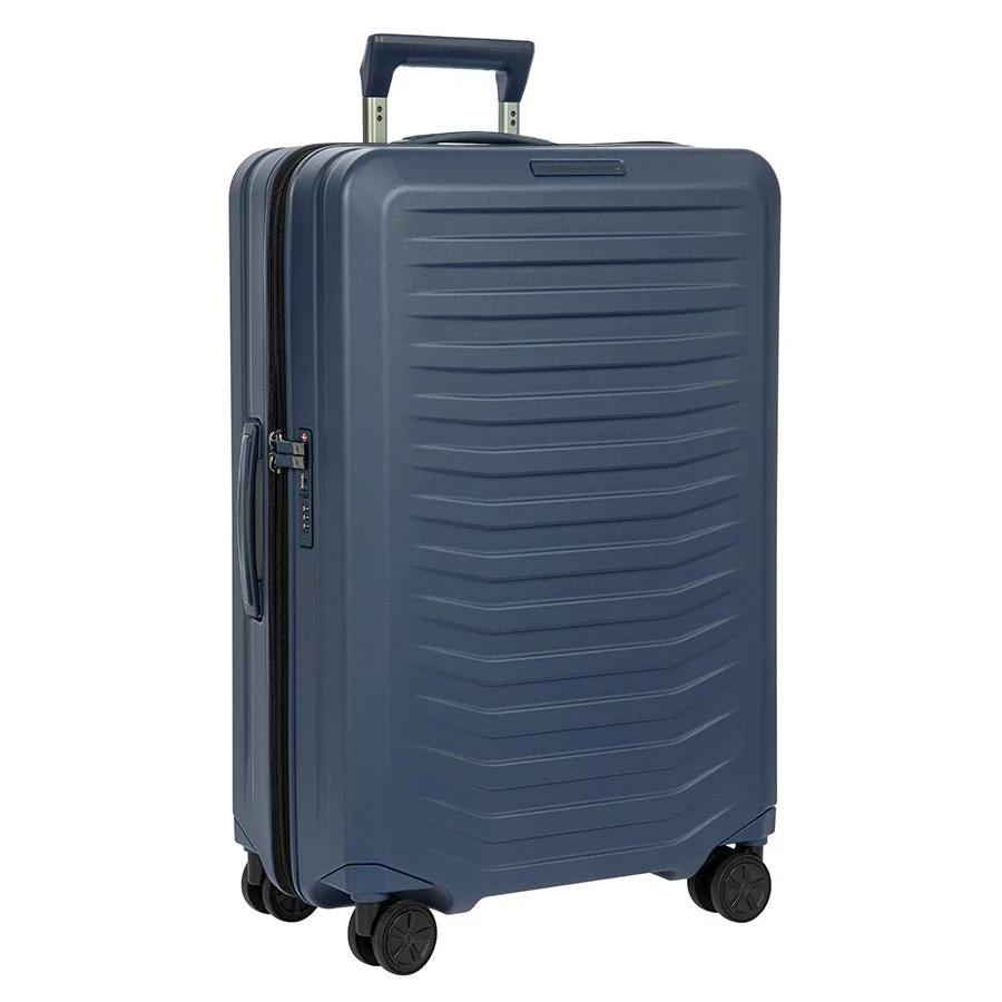 Porsche Design Roadster Hardcase Spinner Checked in Dark Blue Matte (ORS06502.310), view 2