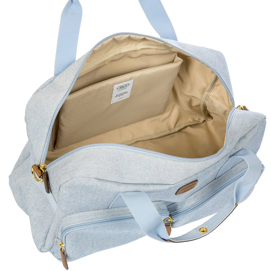 Bric's Volterra Trama Boarding Duffle in Ocean (BOE42192.050), view 5