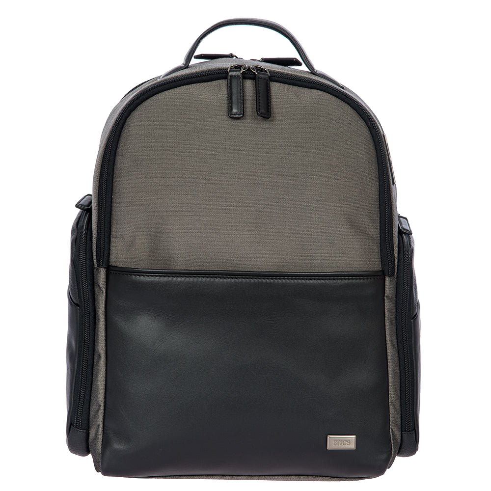 Bric's Monza Business Backpack M in Grey/Black (BR207702.104), view 1