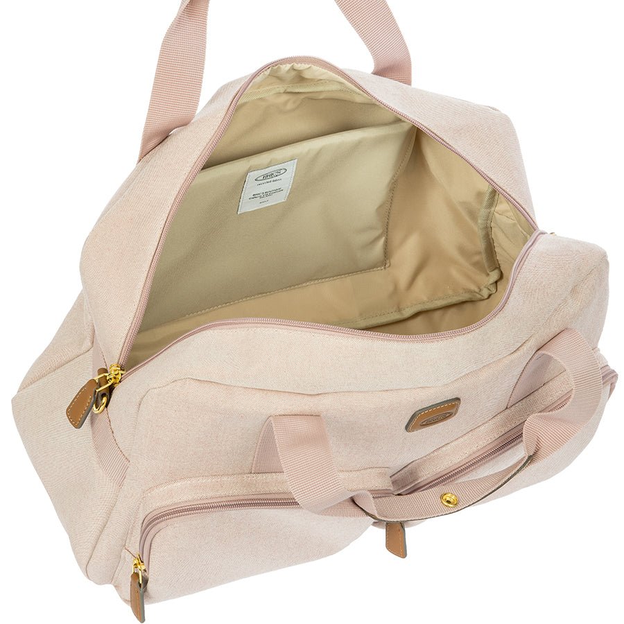 Bric's Volterra Trama Boarding Duffle in Bordeaux (BOE42192.020), view 5