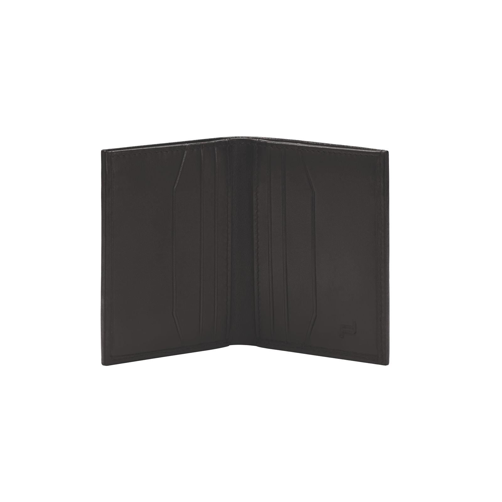 Porsche Design Leather Billfold 6 in Black (OBE09911.001), view 4