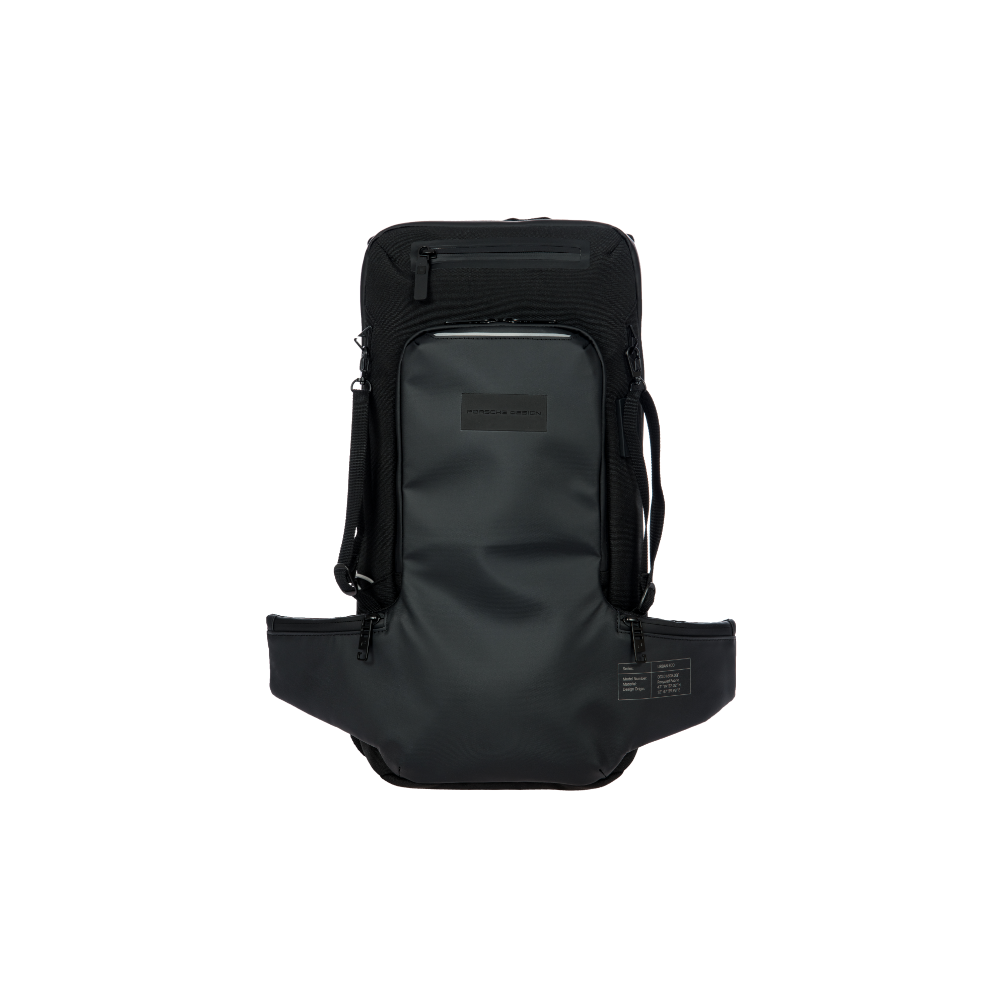 Porsche Design Urban Eco Cycling Backpack in Black (OCL01608.001), view 1