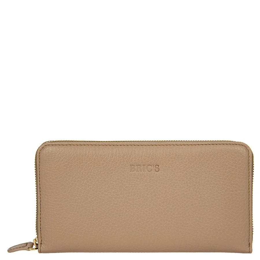Bric's Gondola Verbena Zip-Around Wallet in Cameo (BWC09601.350), view 1