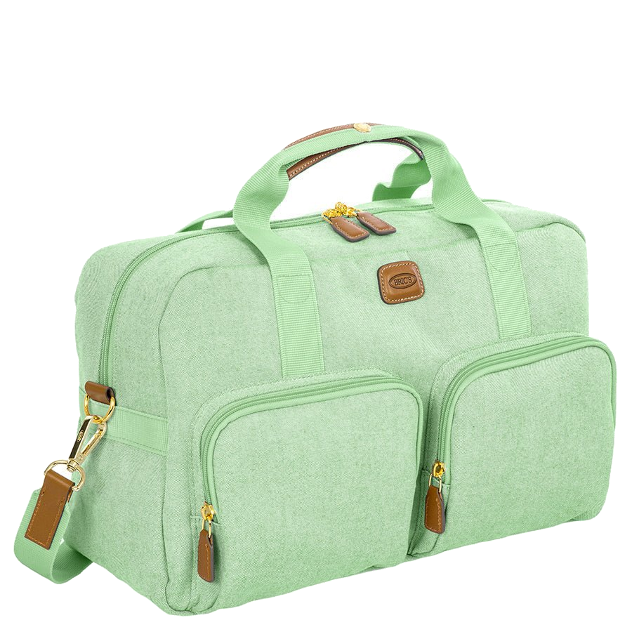 Bric's Volterra Trama Boarding Duffle in Green (BOE42192.005), view 2