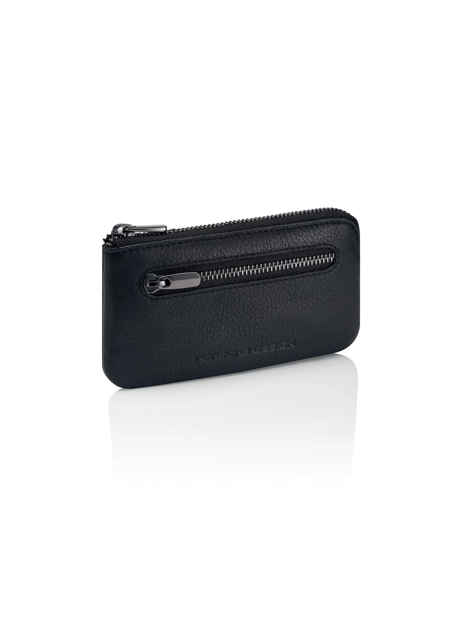 Porsche Design Leather Key Case M in Black (OSO09924.001), view 2