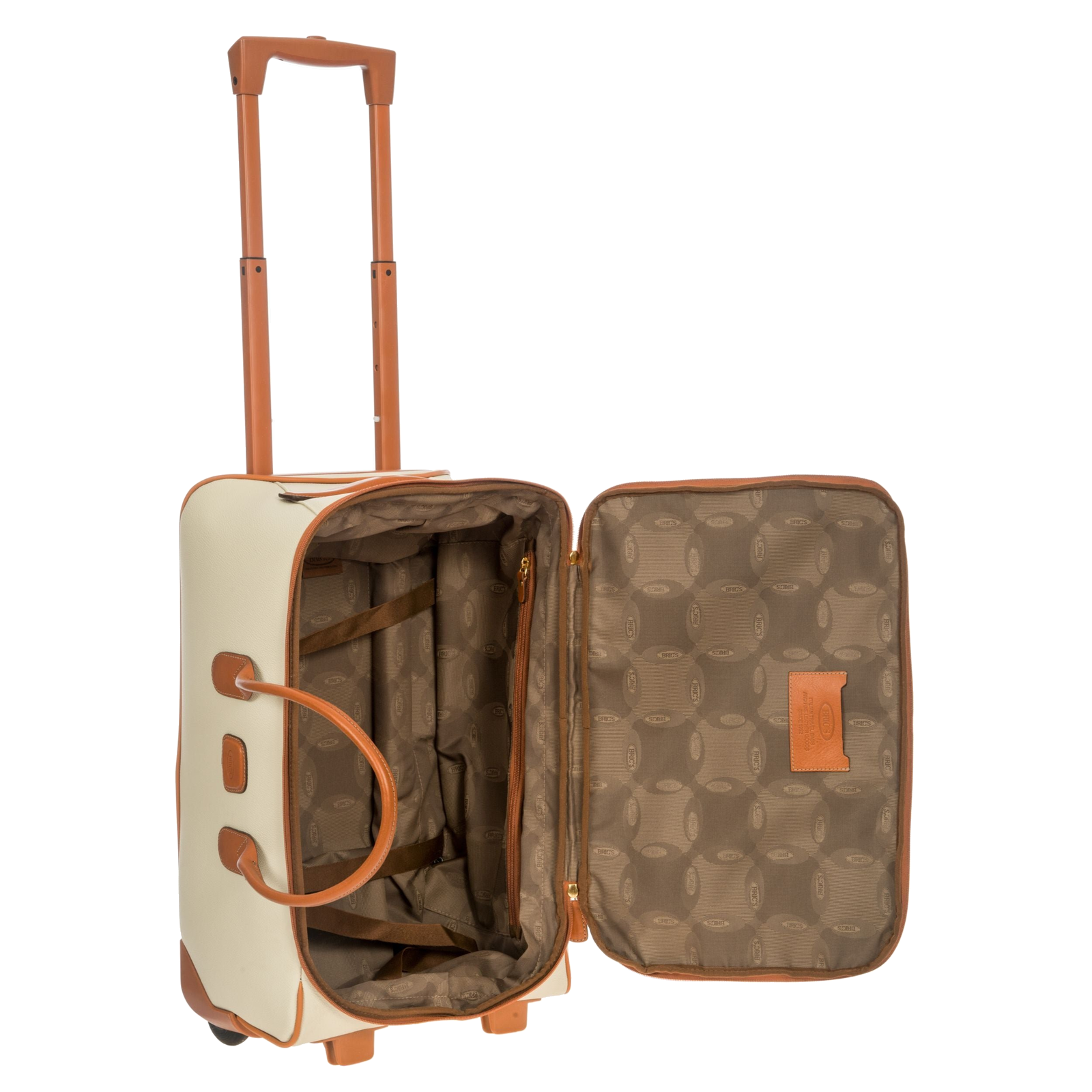 Bric's Firenze Rolling Duffle Carry-On in Cream (BBJ15220.014), view 5