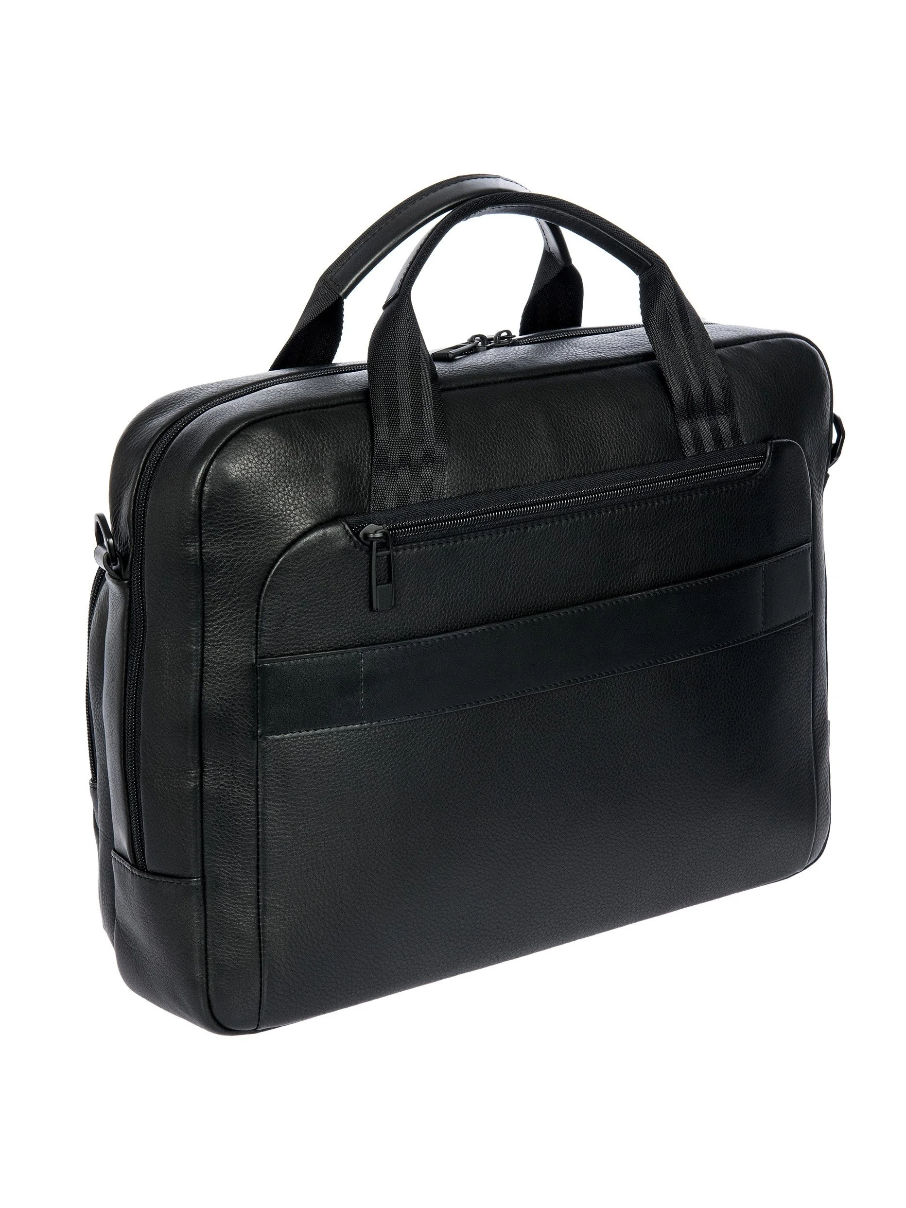 Porsche Design Roadster Leather Evo Briefcase in Black (OLH01554.001), view 3