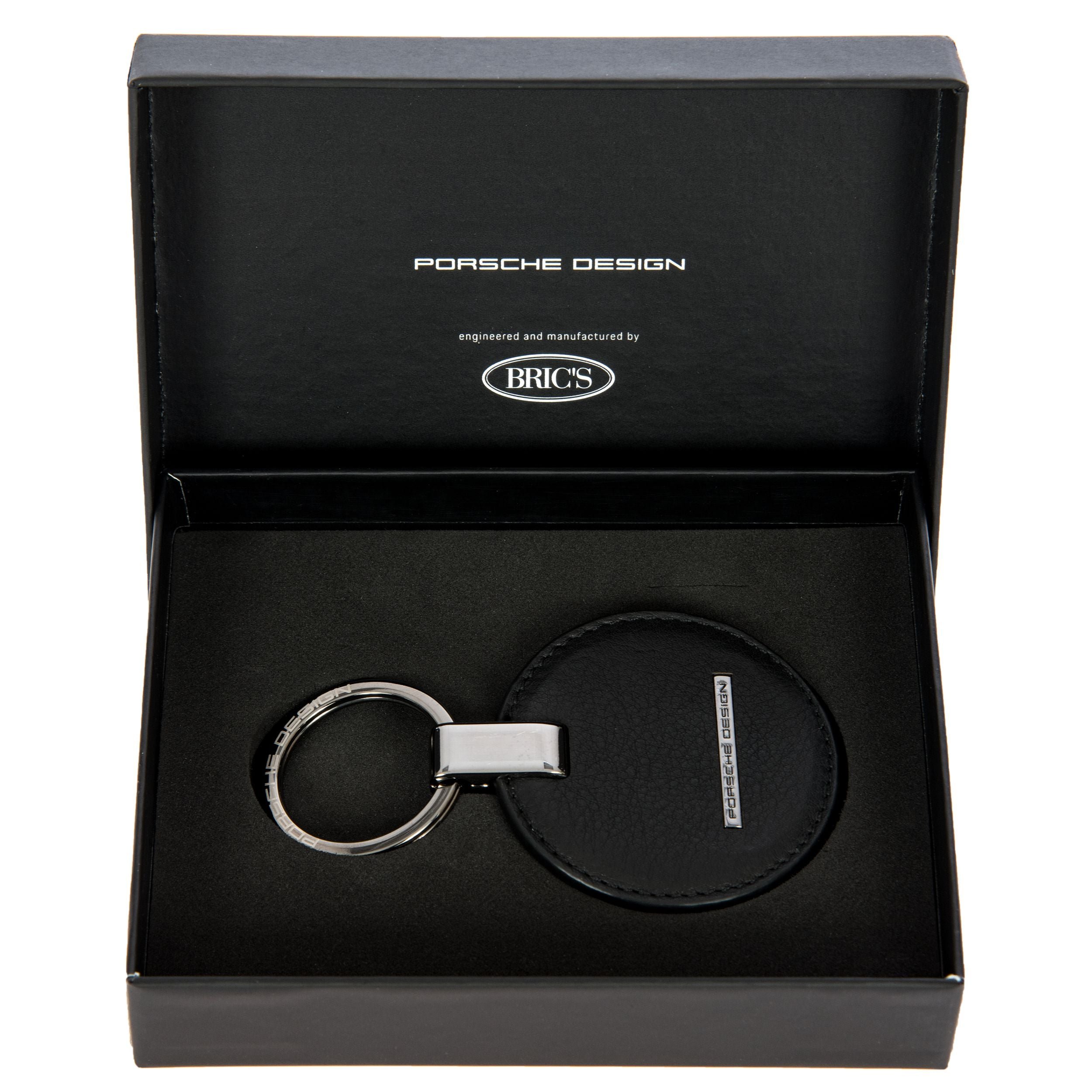 Porsche Design Circle Key Ring in Black (OKY08802.001), view 5