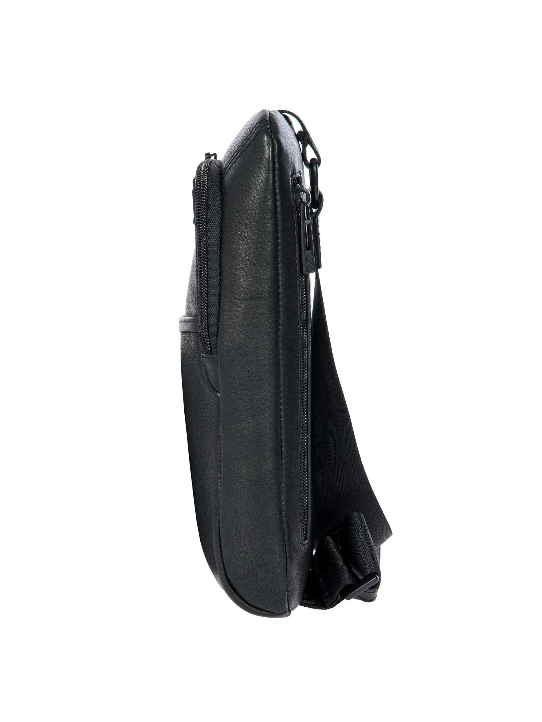 Porsche Design Roadster Leather Evo Crossbody Bag in Black (OLH01538.001), view 4