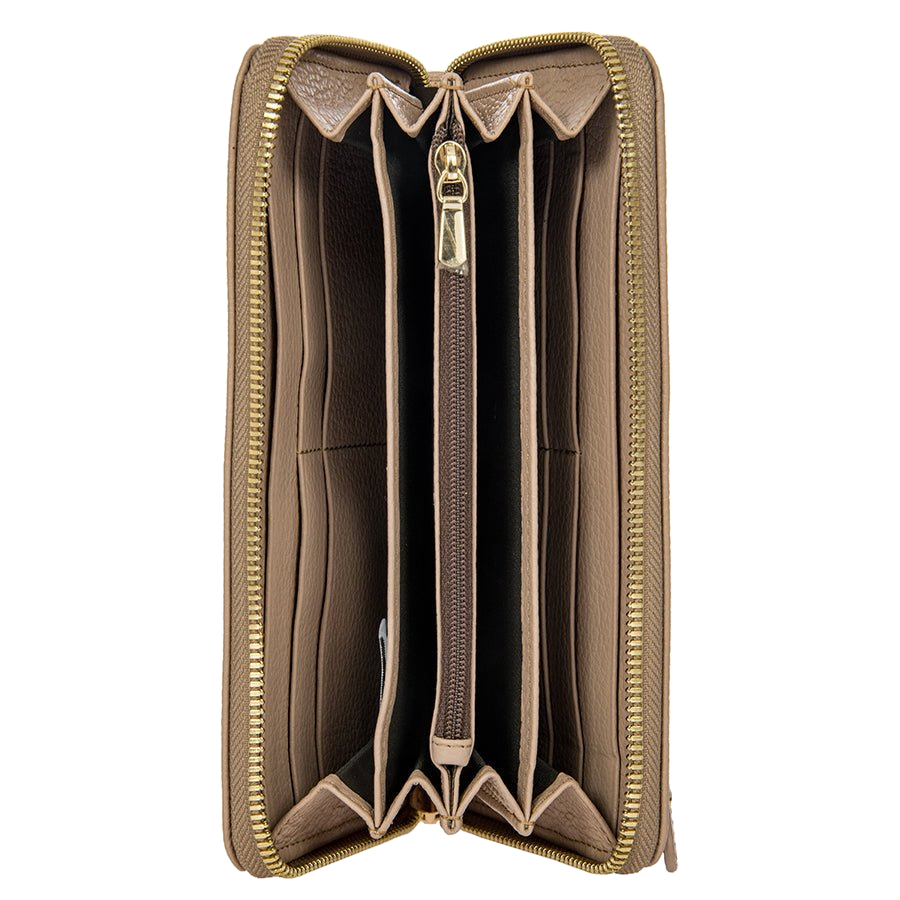 Bric's Gondola Verbena Zip-Around Wallet in Cameo (BWC09601.350), view 3