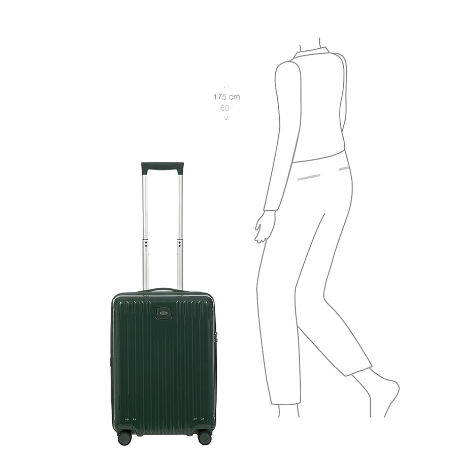 Bric's Positano Hardside Carry-On in Emerald (BNK08027.090), view 6
