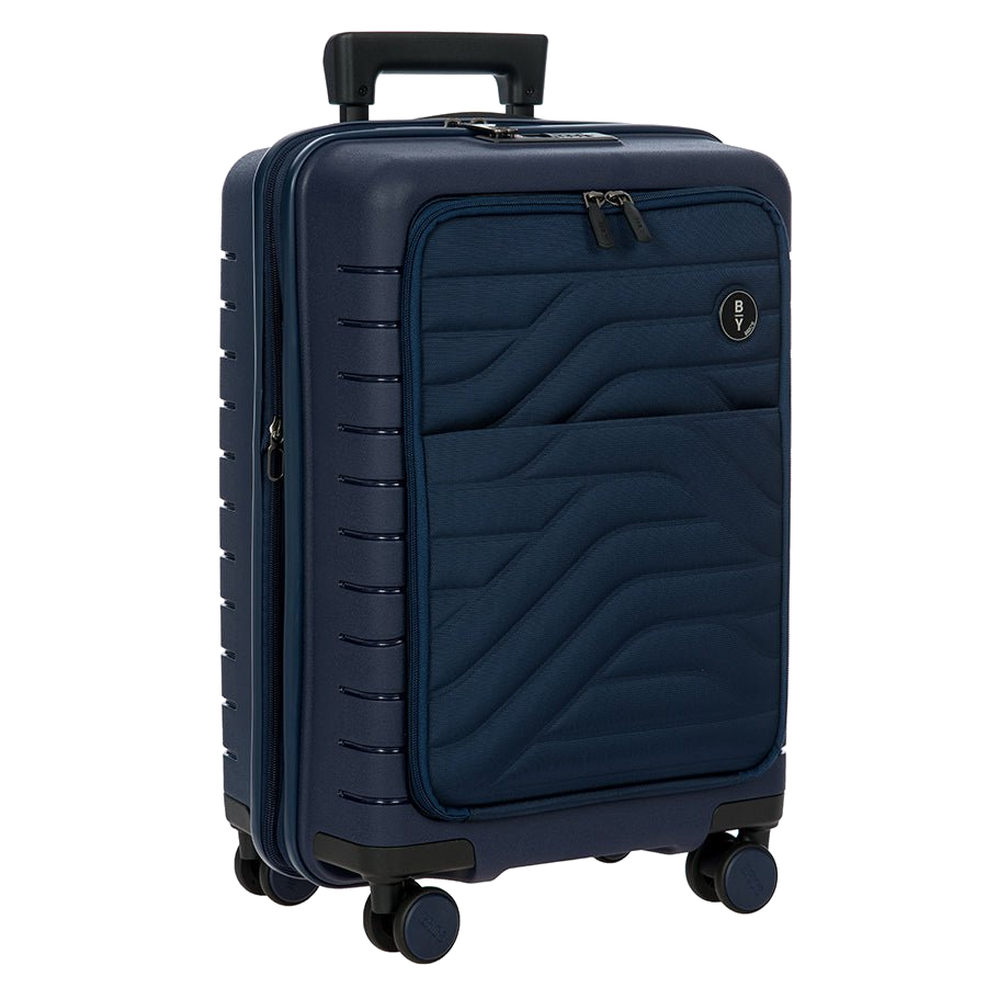 Bric's B|Y Expandable Carry-On with Pocket in Ocean Blue (B1Y08428.050), view 2