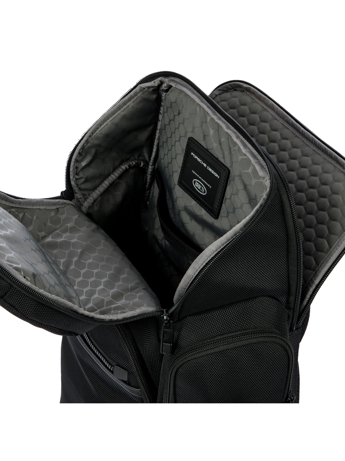 Porsche Design Roadster Nylon Evo Backpack M Toploader in Black (ONW11633.001), view 5