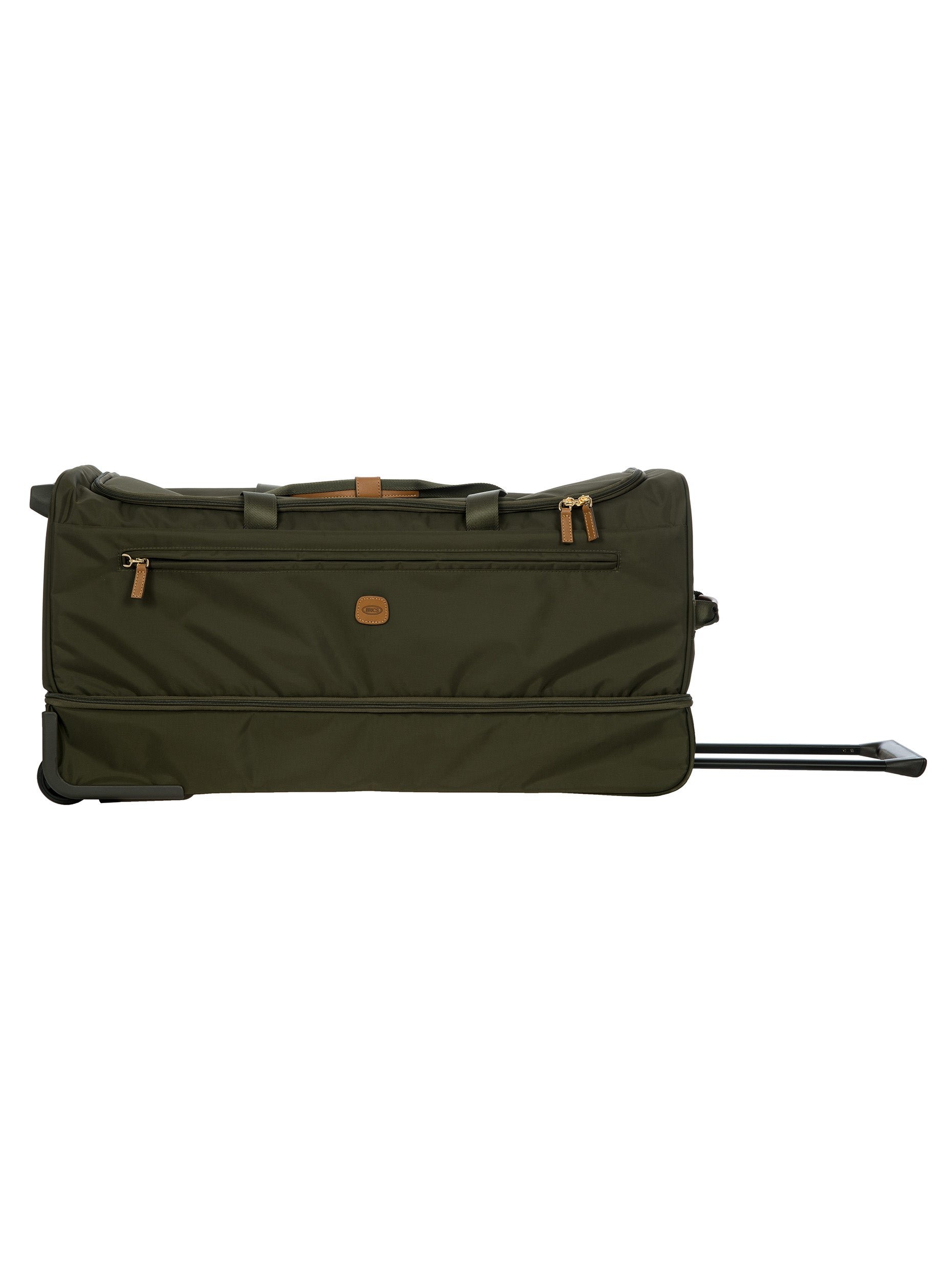 Bric's X-Collection Rolling Duffle with Shoe Compartment in Olive (BXL42522.078), view 1