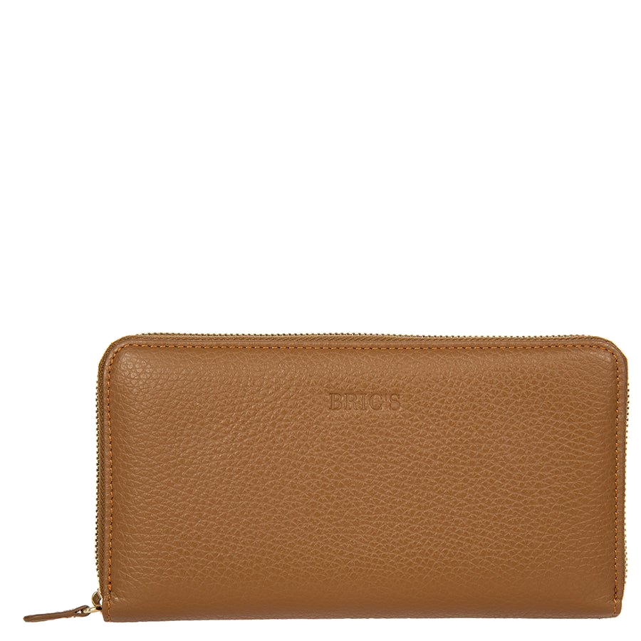 Bric's Gondola Verbena Zip-Around Wallet in Cuoio (BWC09601.098), view 1