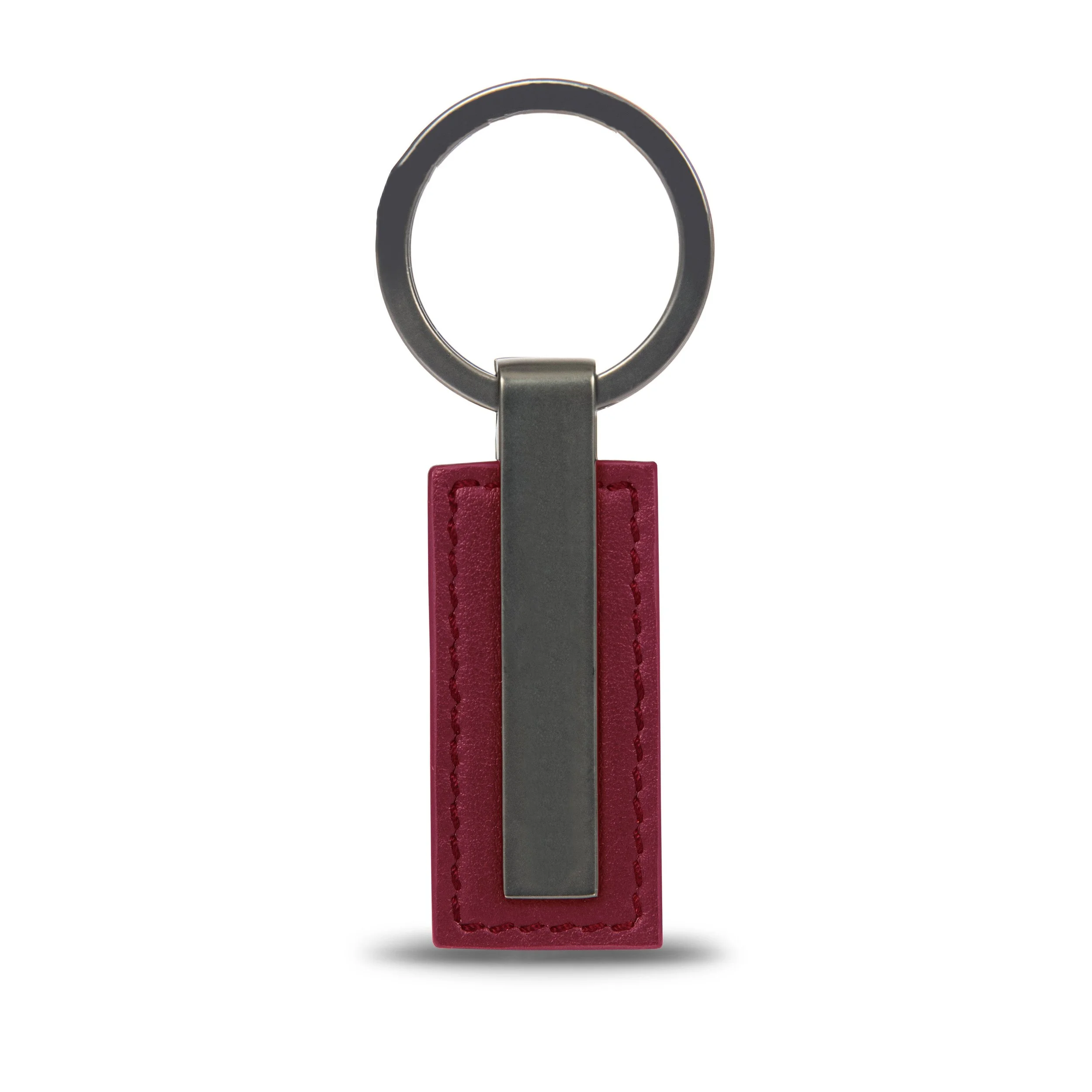 Porsche Design Metal Bar Key Ring in Carmine Red (OKY28801.019), view 2