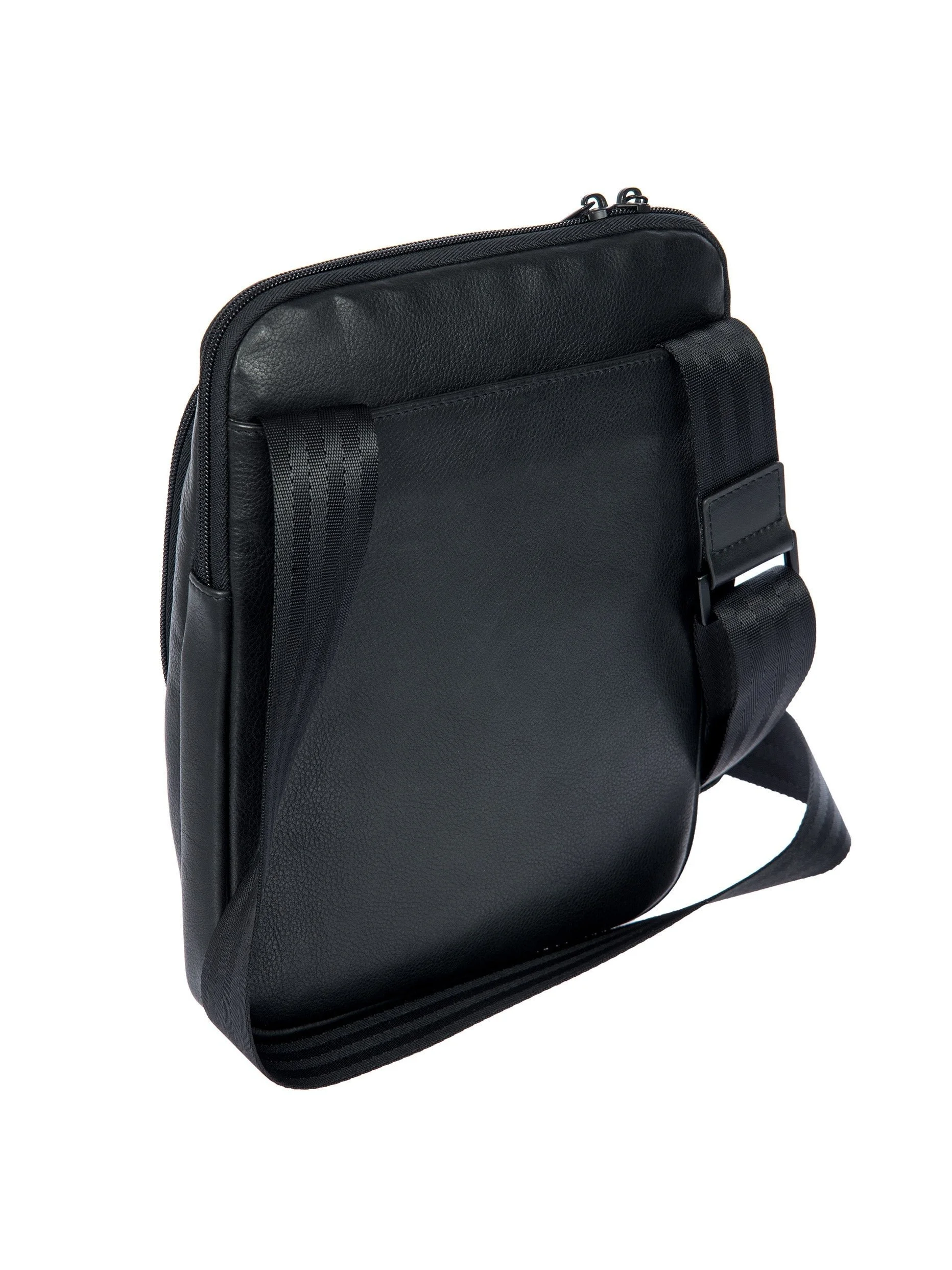 Porsche Design Roadster Leather Evo Shoulder Bag S in Black (OLH01541.001), view 3