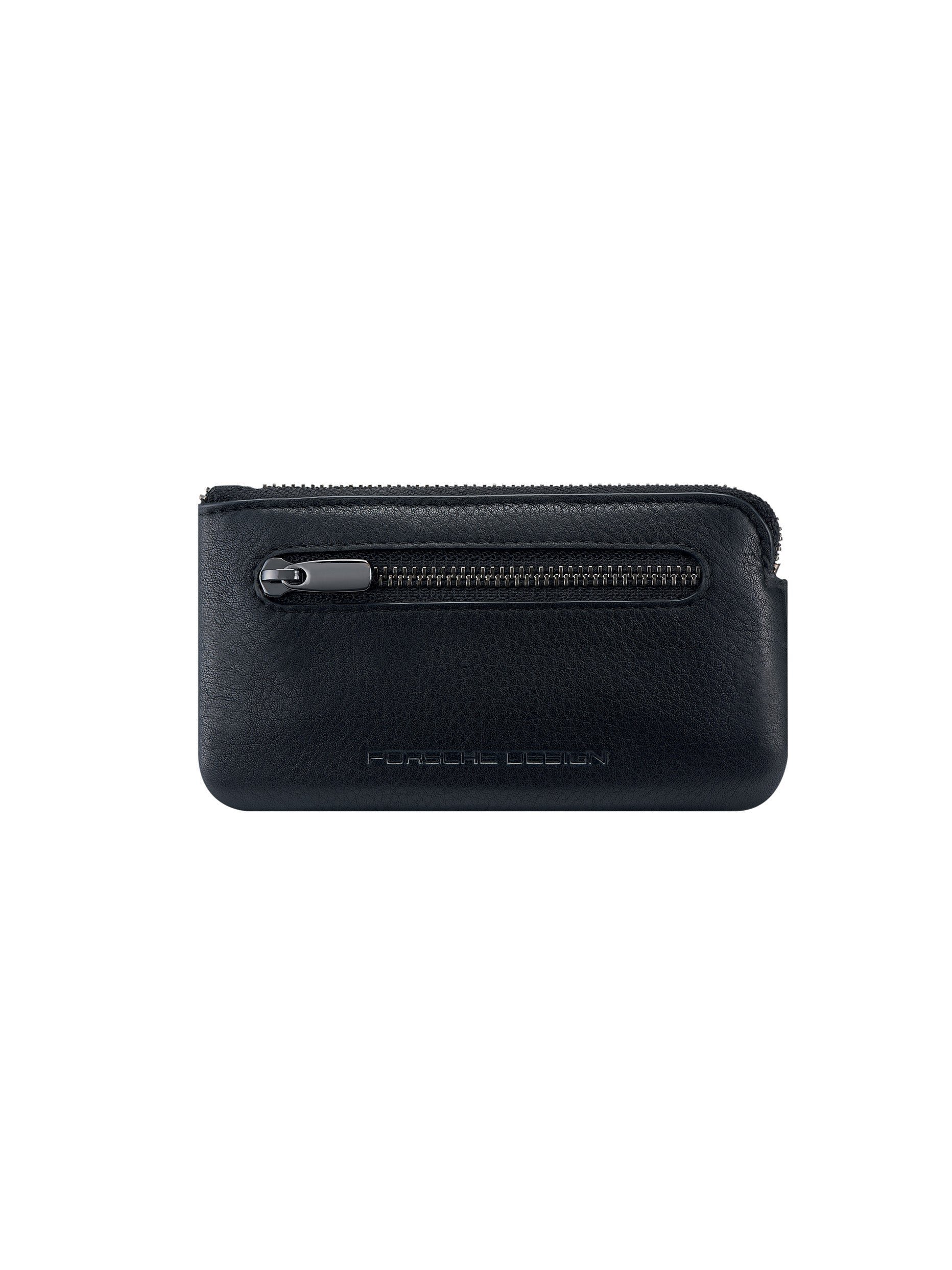 Porsche Design Leather Key Case M in Black (OSO09924.001), view 1