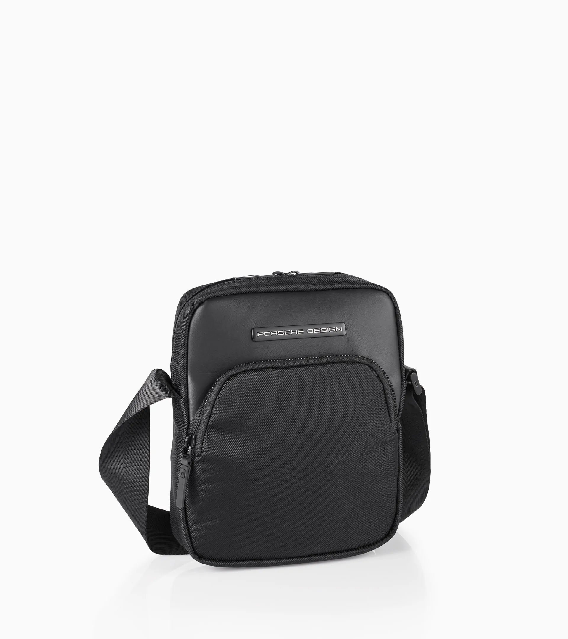 Porsche Design Voyager Nylon Shoulder Bag S in Black (OVY01527.001), view 1