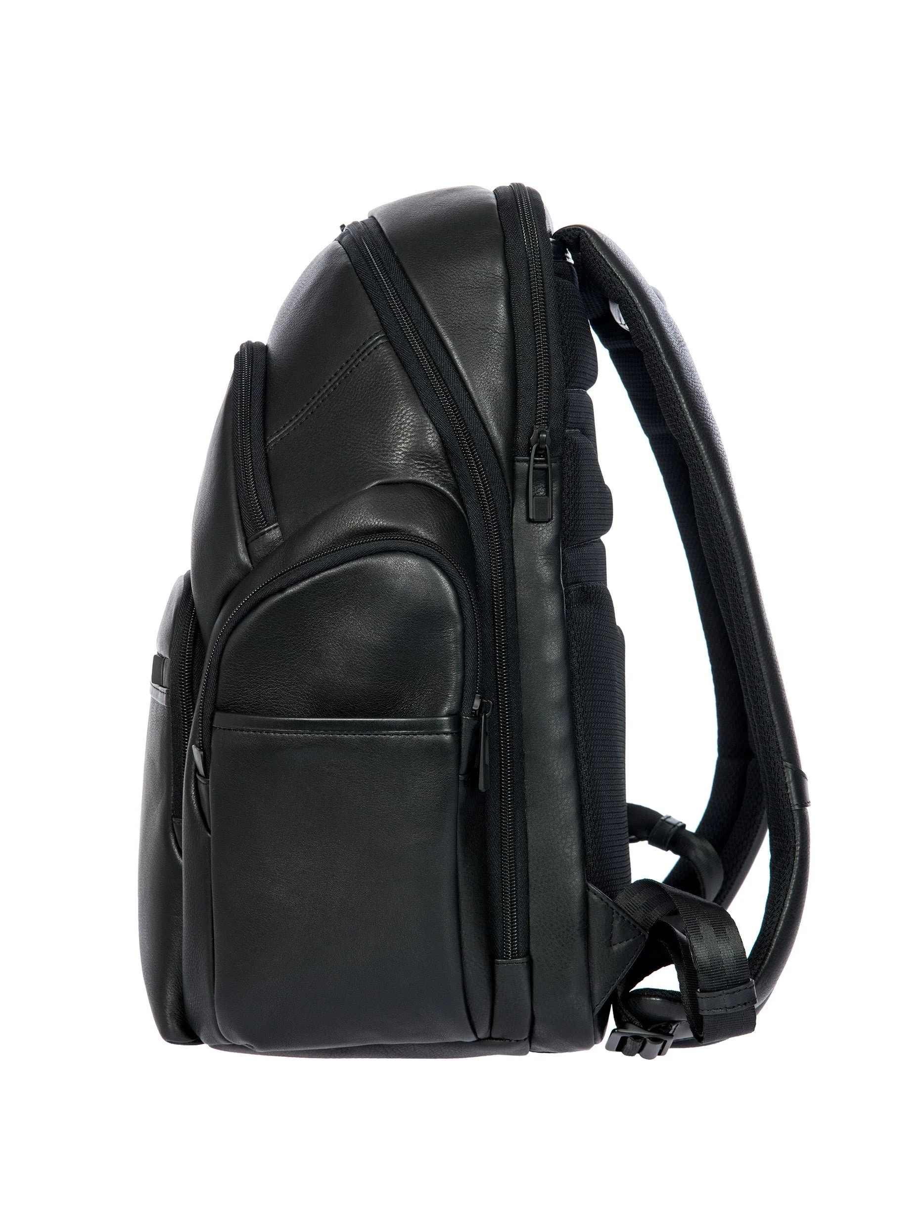 Porsche Design Roadster Leather Evo Backpack L in Black (OLH01634.001), view 4