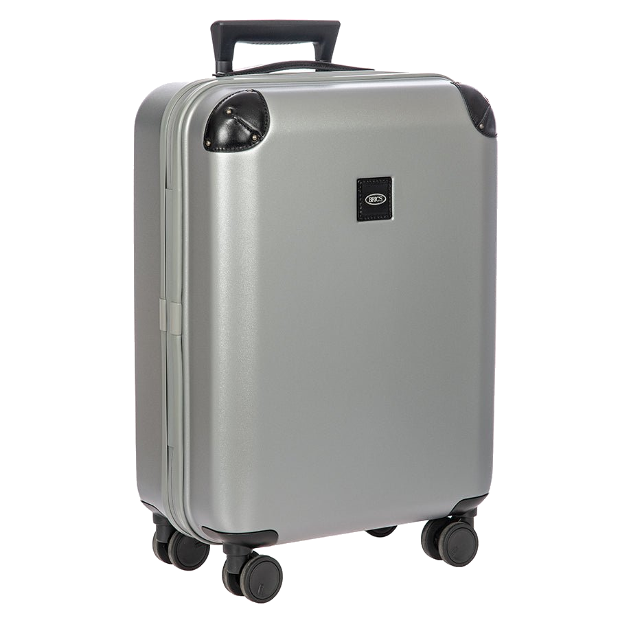 Bric's Amalfi Hardside Carry-On in Silver/Black (BAQ08351.211), view 2
