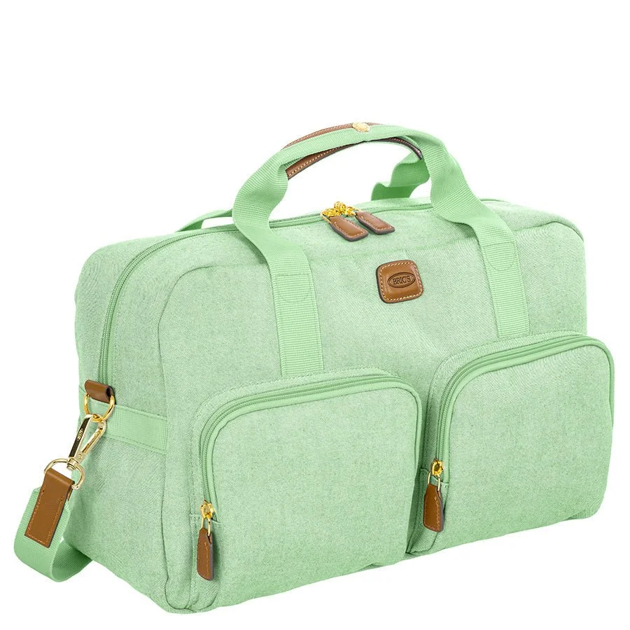 Bric's Volterra Trama Boarding Duffle in Green (BOE42192.005), view 2