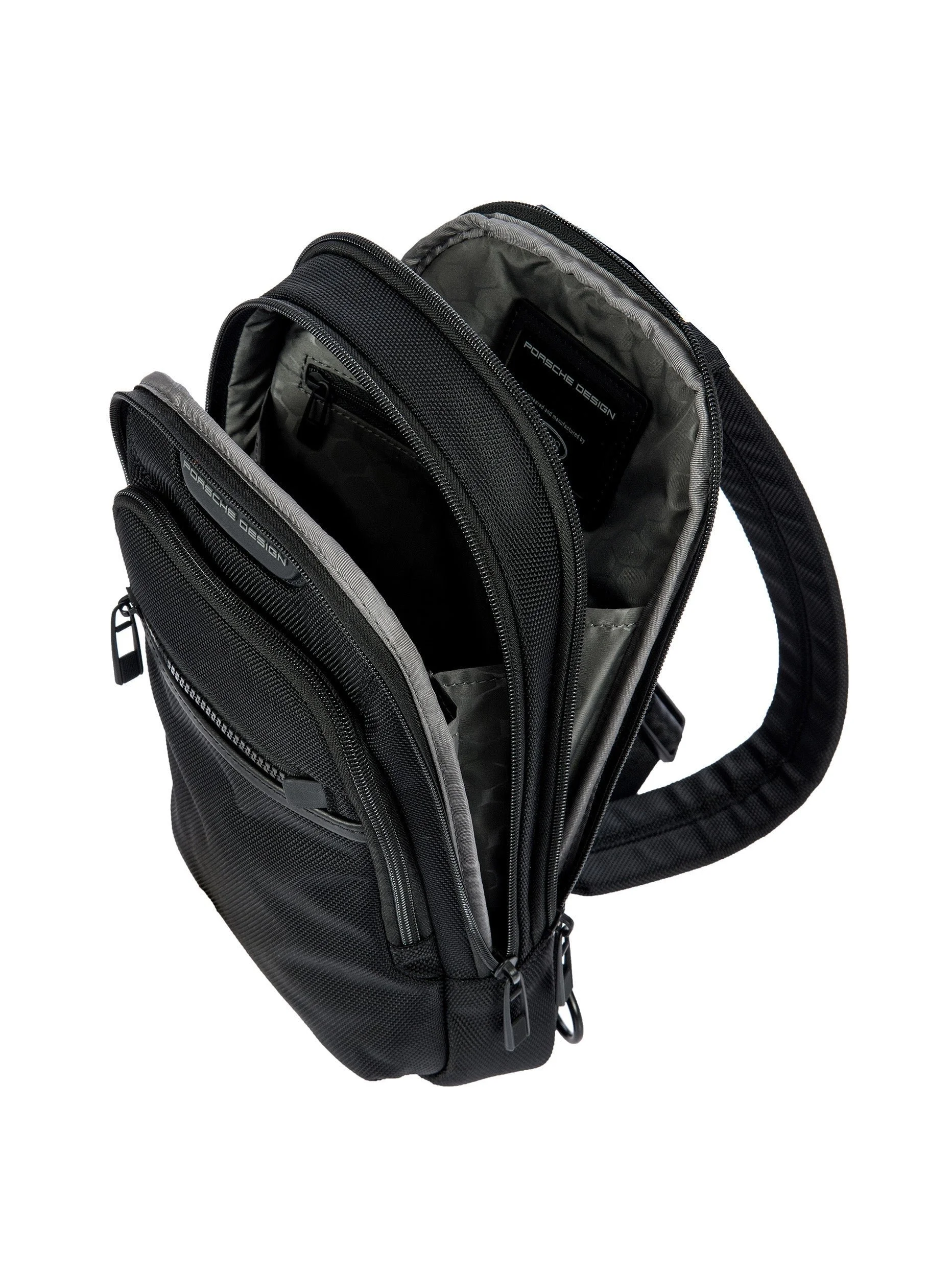 Porsche Design Roadster Nylon Evo Sling Bag S in Black (ONW11539.001), view 4
