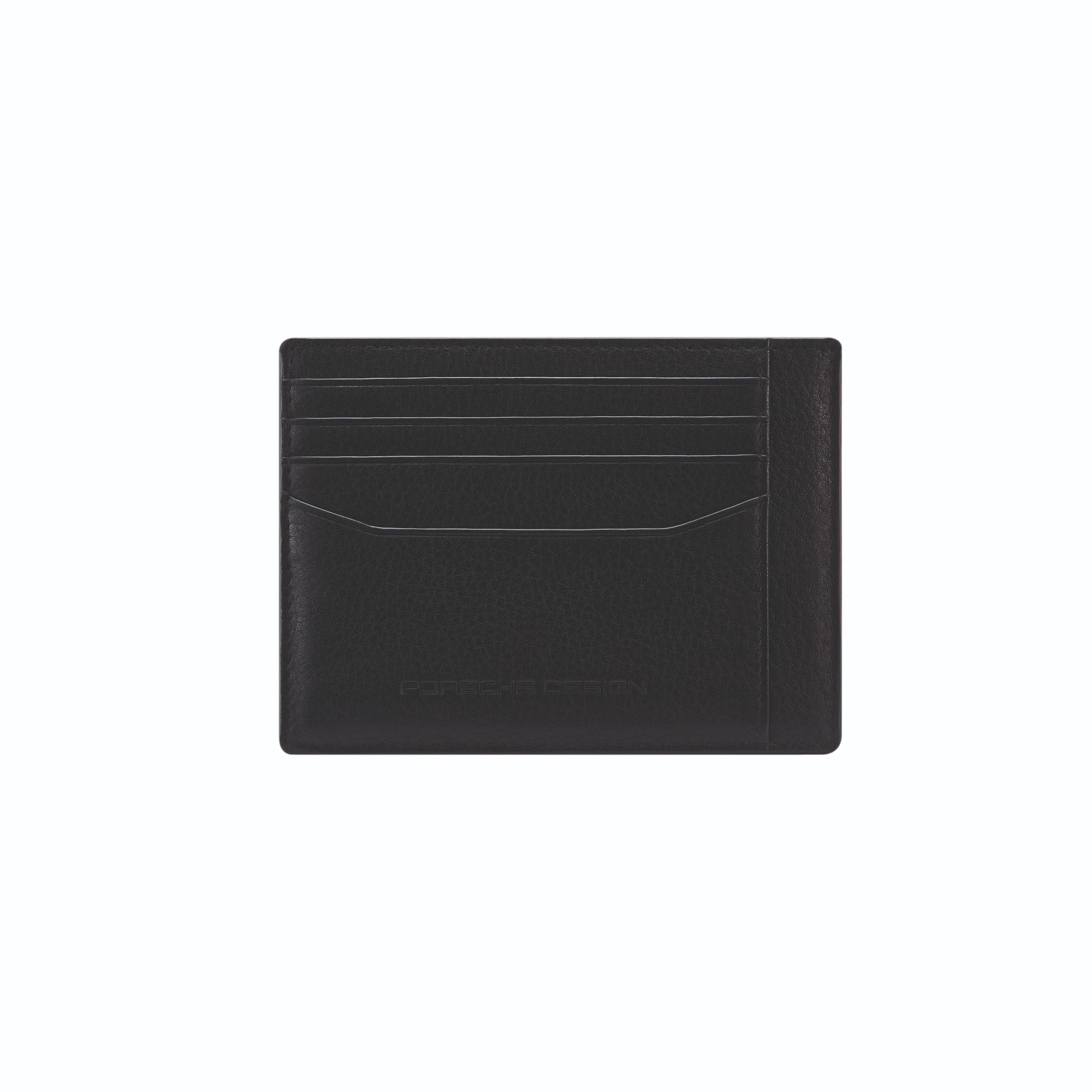 Porsche Design Leather Card Holder 4 in Black (OSO09919.001), view 1