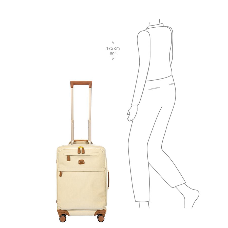 Bric's Volterra Trama Carry-On in Cappuccino (BOE58117.493), view 6