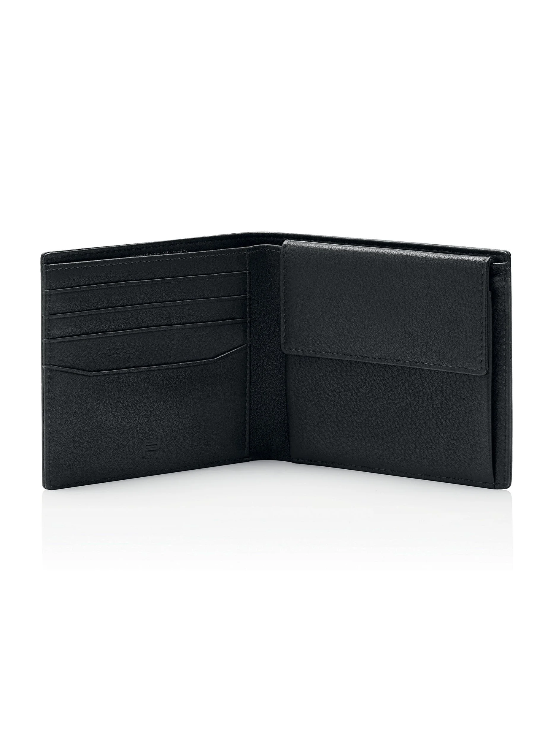 Porsche Design Leather Wallet 4 in Black (OSO09903.001), view 3