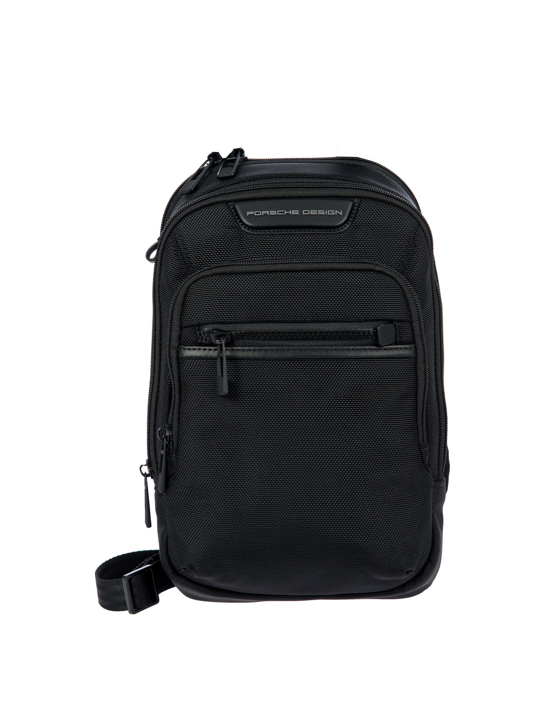 Porsche Design Roadster Nylon Evo Sling Bag S in Black (ONW11539.001), view 1