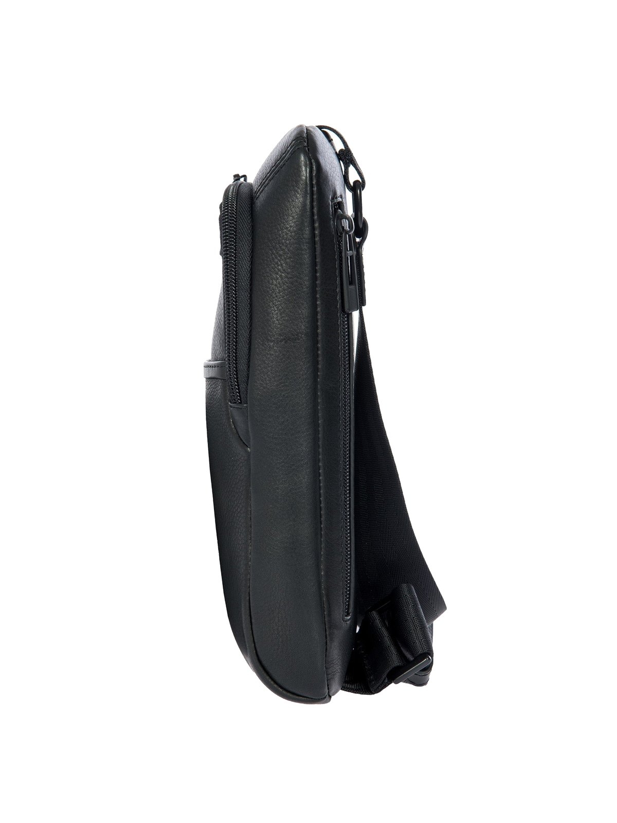 Porsche Design Roadster Leather Evo Crossbody Bag in Black (OLH01538.001), view 4