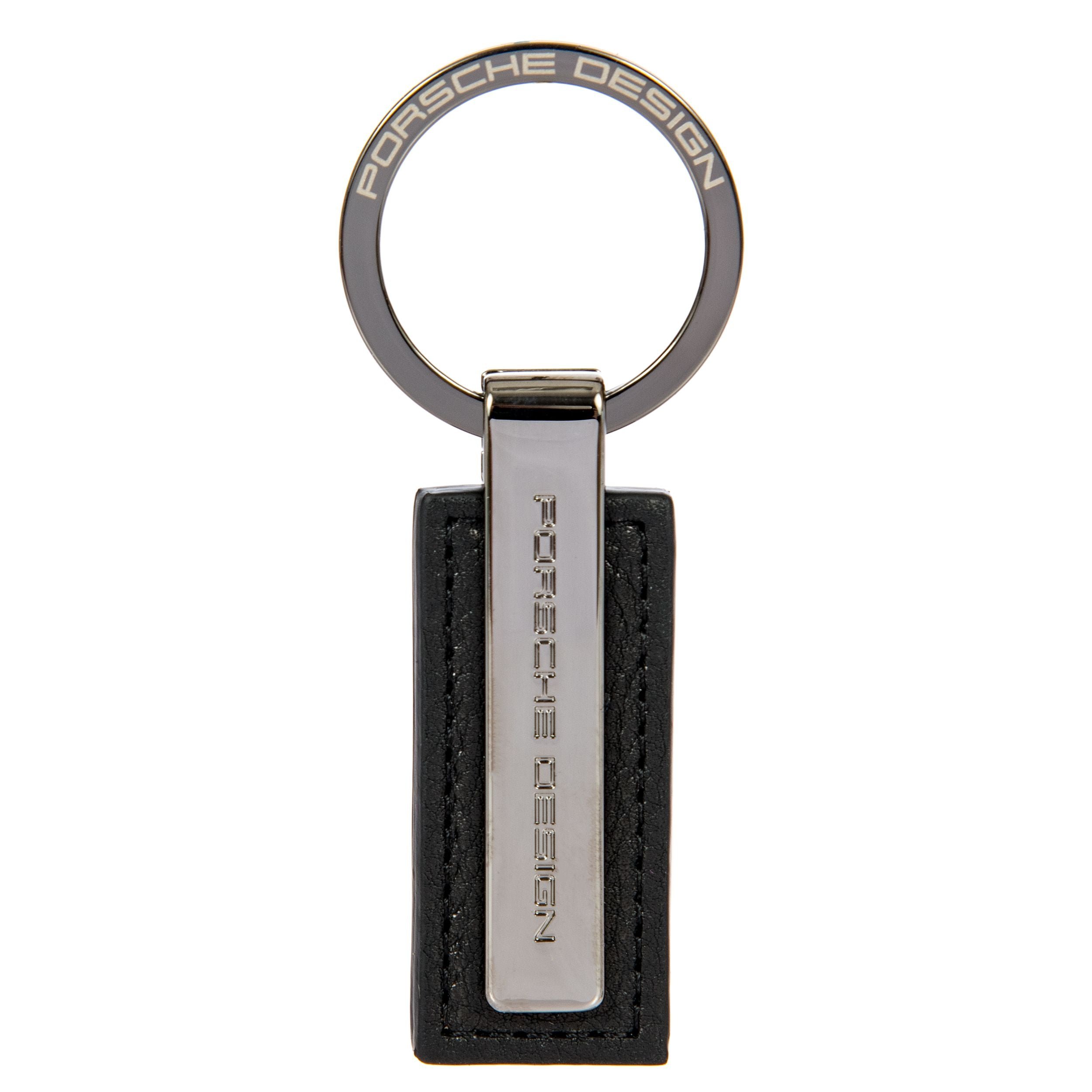 Porsche Design Metal Bar Key Ring in Black (OKY08801.001), view 2